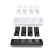 Controller Charger Station for Wii Remotes Controller Charger Dock Station with 4 Pack 2800mAh Recha