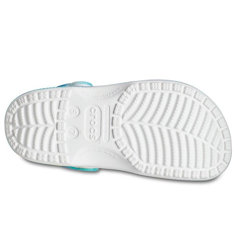 Crocs Beach Classic Clog EVA Colorful Crocs Sandals Unisex Multi Color White