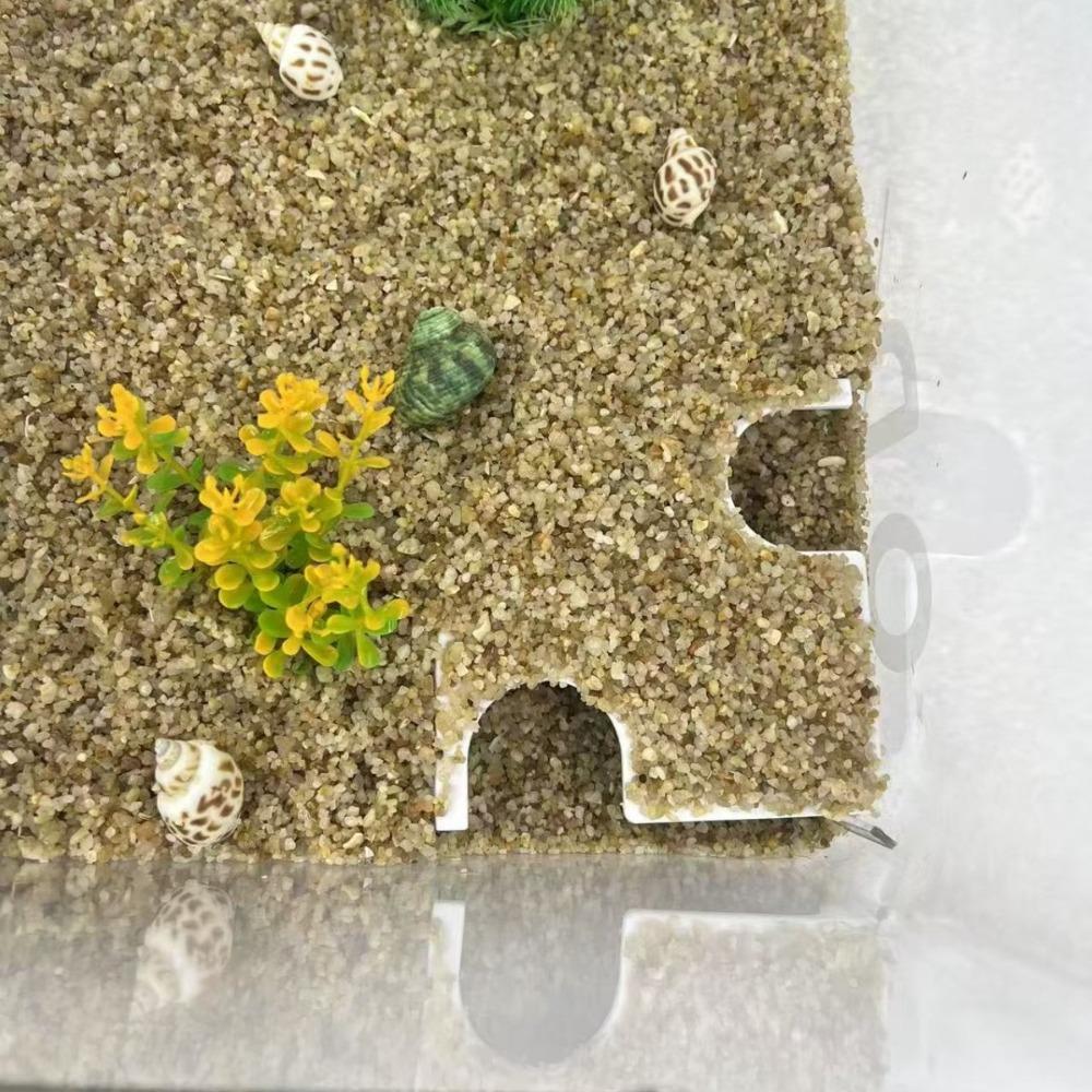 Betta Shelter Fish Shelter Cave 3D Print Fish Tunnel Fish Tank Accessories Hideouts  For Fish Tanks