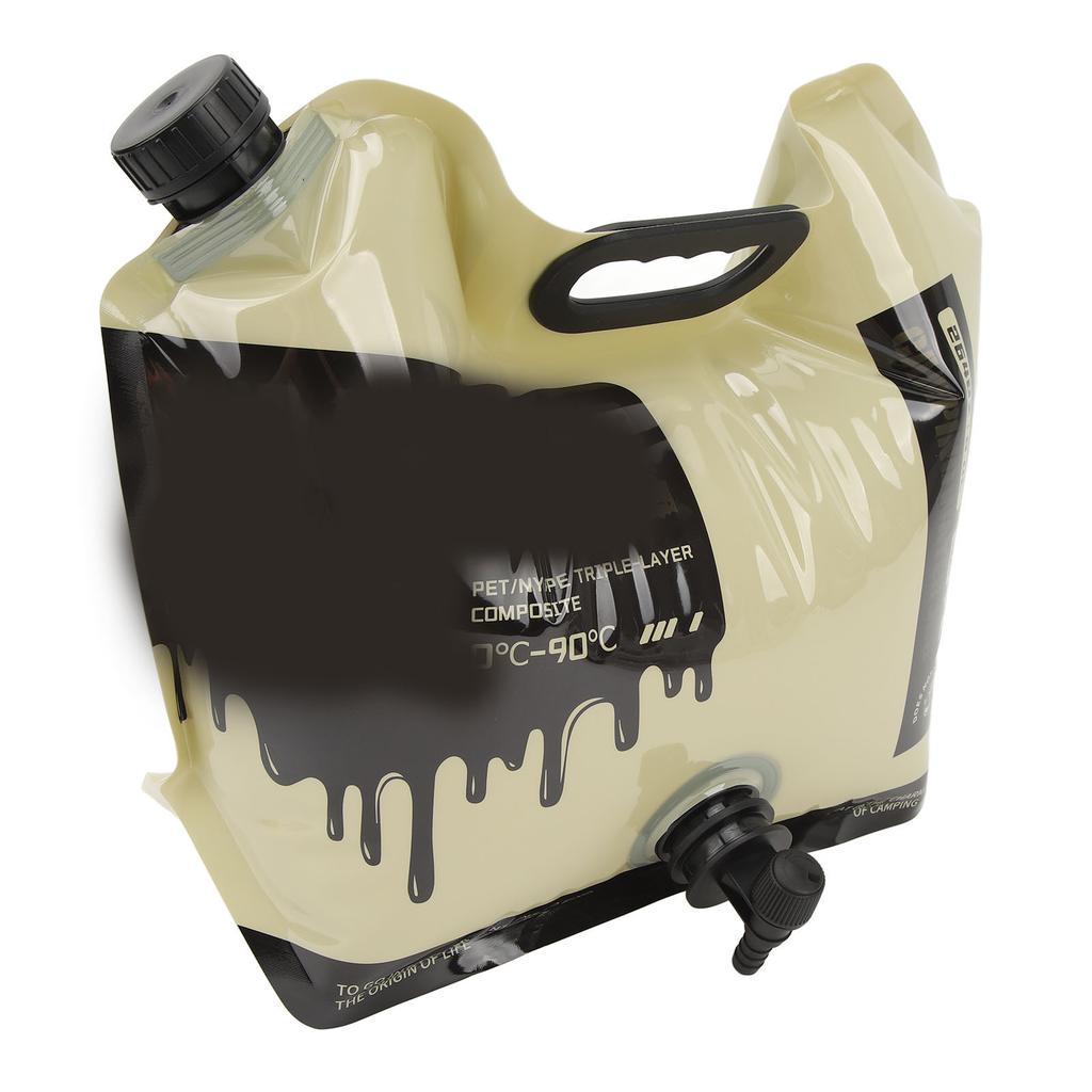 Faltbarer Wasserbehälterbeutel Große Kapazität Tragbar Wiederverwendbar Faltbarer Wasserkrug für Reisen Camping 8L