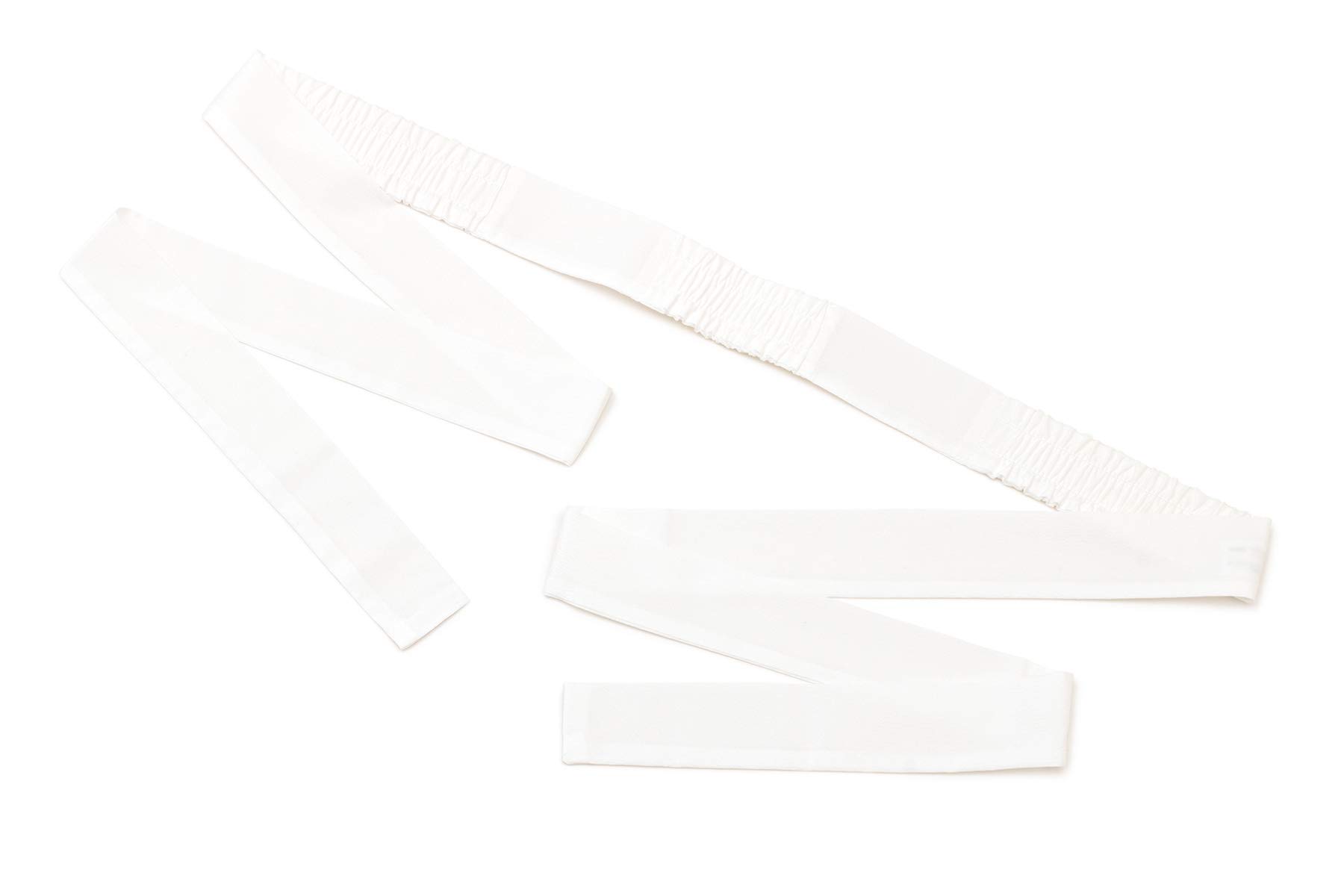 [SOUBIEN] Soubien Shirred Waist Cord, White, Kimono Dressing Accessory, Women s, Made in Japan, hsd0266k