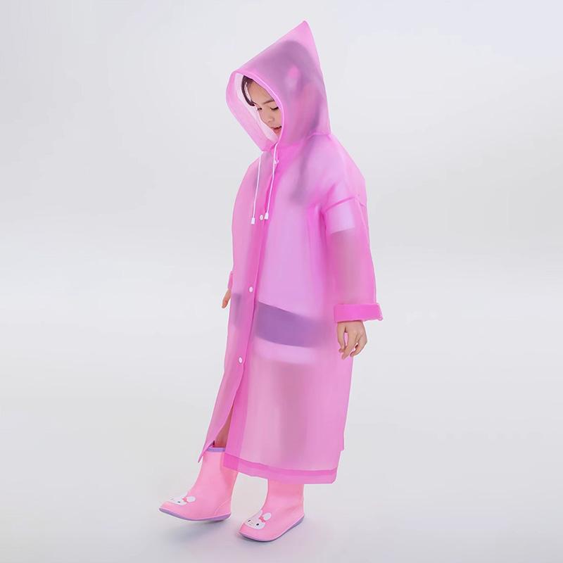 Children Rain Jacket Raincoat Outdoor Hiking Rain Poncho for Boy Girl  Travel Rain Gear Coat    Kids Child Waterproof Rainwear
