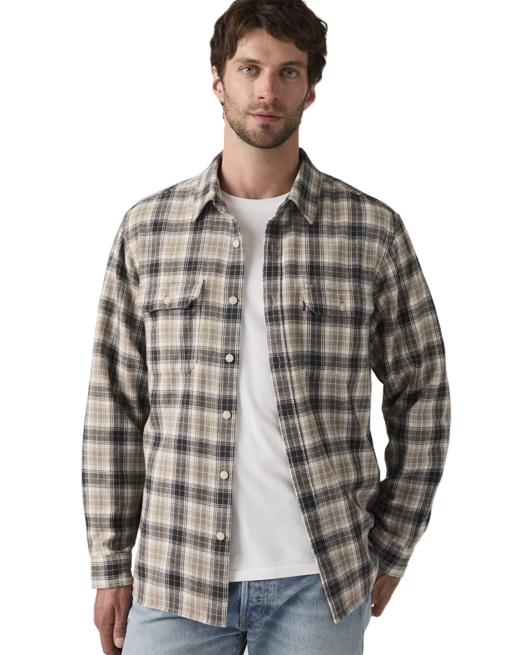 

Levi s JACKSON WORKER Check Worker Shirt Long Sleeve Men s 19573-0289 US XL