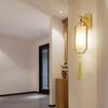 Lămpi de perete led moderne lămpi de perete culoare cupru chinezesc lămpi de perete minimaliste de designer cameră model living hotel aplice clasice