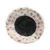 1pc Women Fleece Bucket Hat with Butterfly Print,Casual Windproof Warm Hat for Autumn/Winter Suitable for Outdoor Travel Holiday