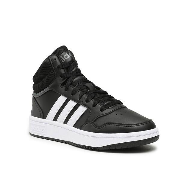 Мужские кроссовки adidas Hoops 3.0 mid classic vintage gw3020 чёрные