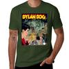 T-shirt DYLAN DOG abbigliamento estivo neri sublimi pesanti abbigliamento uomo