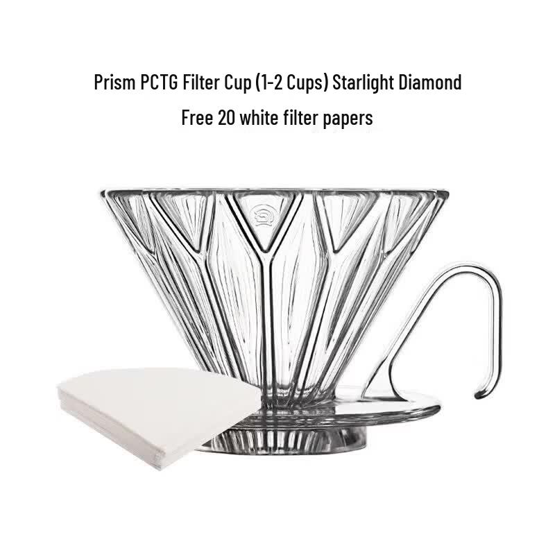 Dripper de Café Hero Prism Glass pour-over