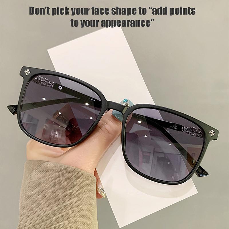 Stylish Ladies Photochromic Sun Glasses Anti-Glare Lightweight Eyeglasses Daily Outdoor Use