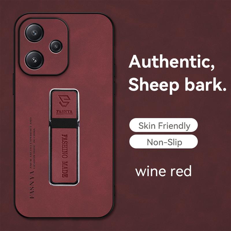 

Для Redmi 12 5G чехол роскошный магнитный держатель кожаные чехлы для телефонов для Xiaomi Redmy Redmi12 5G 6.79 противоударный бампер задняя крышка For Redmi 12 5G