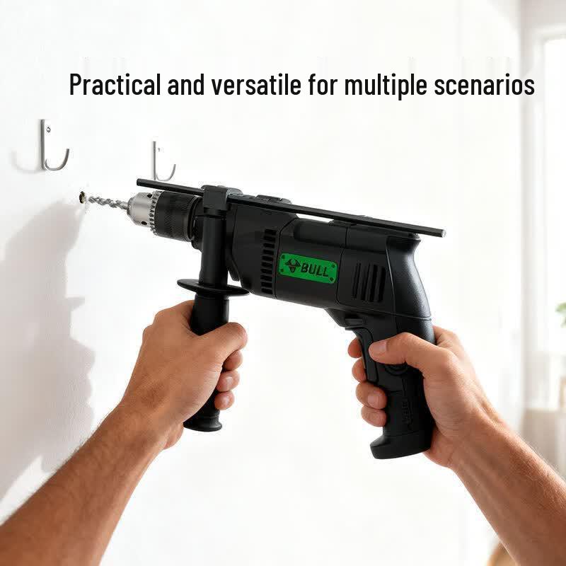 BULL 650W Multi-function Impact Drill & Electric Screwdriver CN plug (adapter included)