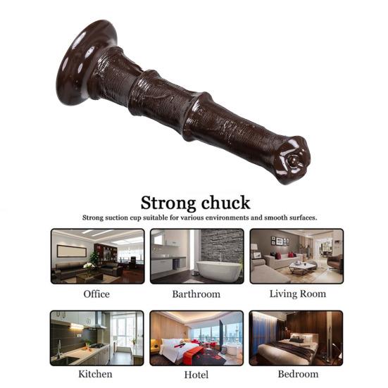 Large Fantasy Horse Dildo for Men & Women, Realistic Fake Animal Phallus with Suction Cup, Adult Sex Toy for Solo Play