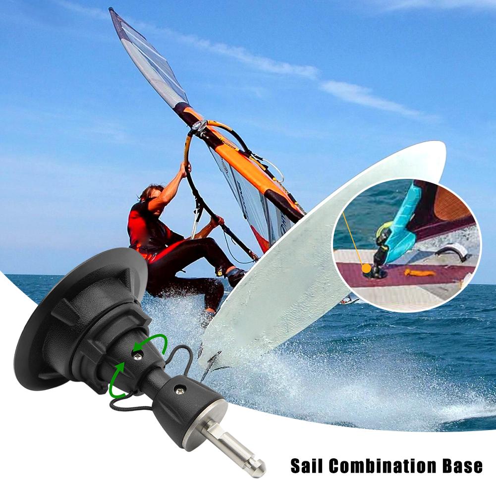 Sail Base 360° Adjustable Windsurf Mast Base Heavy Duty Windsurfing Base Sail Stand Up for Board Sailboard Accessory HOT