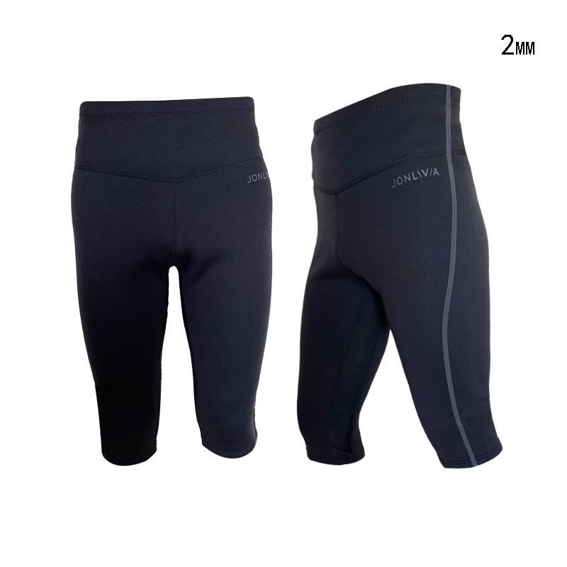 2mm Neoprene Wetsuit Pants Diving Snorkeling Swimming Thermal Insulation High-Waisted Unisex Adult