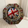 1PC London England Umbrella-8-Rib Reinforced, Automatic Open, Lightweight & Durable, Cute Fashion Accessory for Outdoor-P110