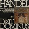 LP Record GEORG FRIEDRICH HNDEL  HELEN DONA  Handel Dixit Dominus 62088 Orbis Germany Classical Used