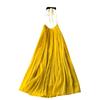 French Minority Dress Women's Summer Outing Wear Seaside Vacation Style Sleeveless Halter Open Back Chiffon Fairy Dress
