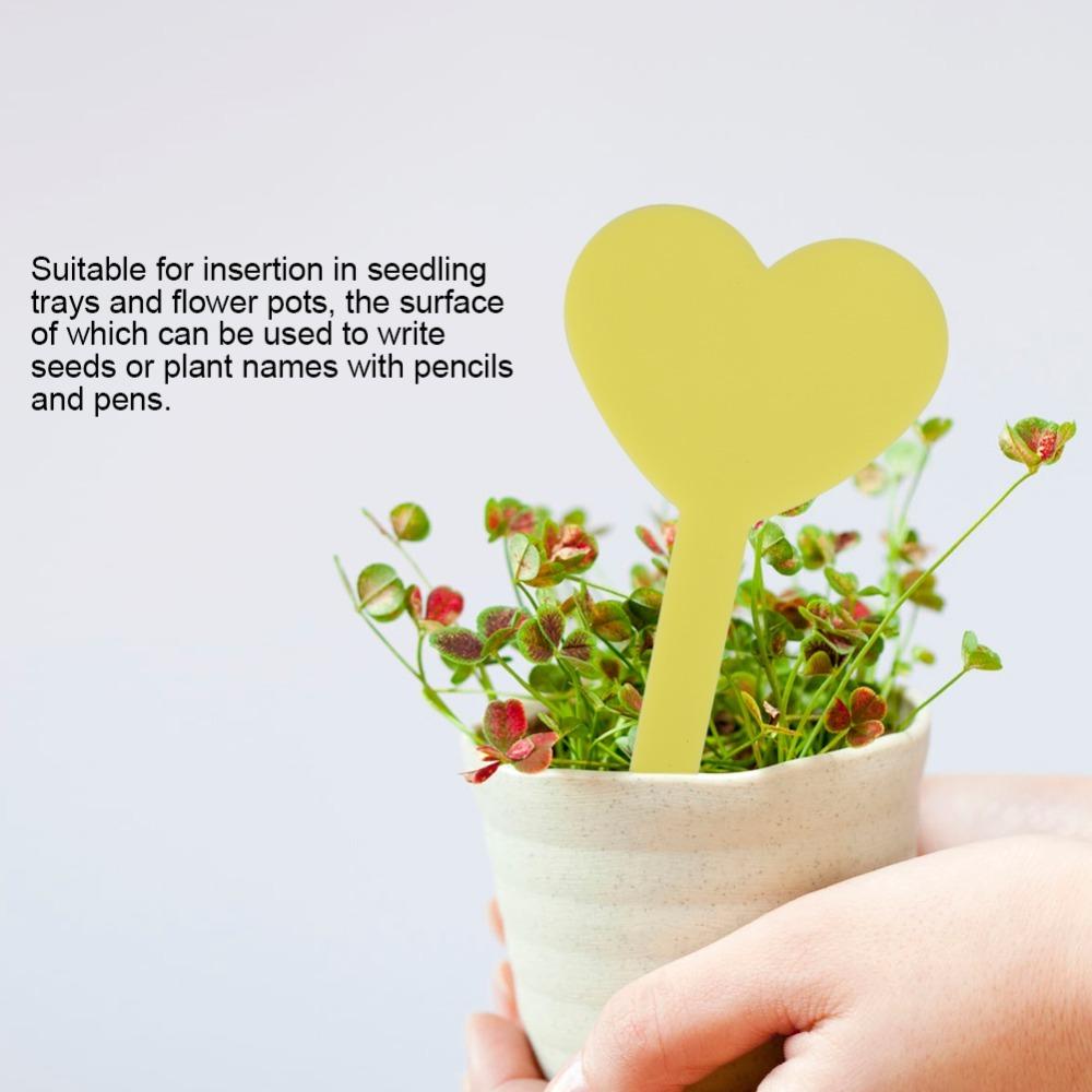 

200PCS Plastic Plant Tags Reusable Garden Markers Seedling Tags for Gardeners and Plant Lovers