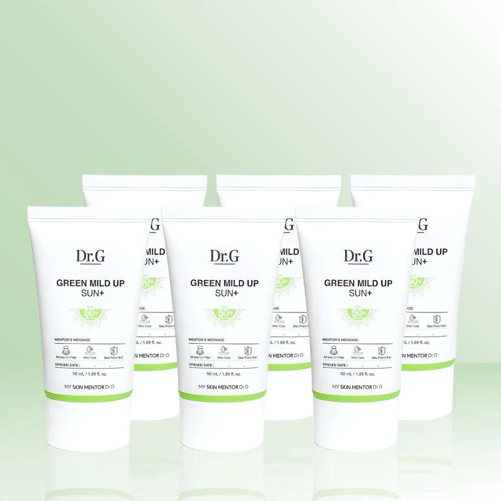 

Dr.G Green Mild Up Sun Plus (SPF50 +) 50 мл x 6