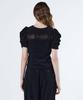 Double Standard Clothing Essential Micro Z Pile Black Top, 2508-120-253, Women's,