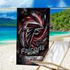 Custom Name Beach Towel Atlanta-Falcons Rise Up Beach Towel, Soft Microfiber, Gift for Her/Him, Birthday, for Pool, Beach, Travel, Fan gifts