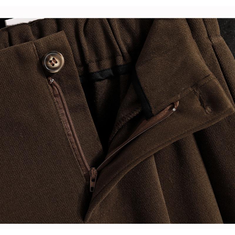 DIMANAF 2025 Autumn Winter Women Plus Size Pants New Fashion Lady Long Pants Oversized Loose Bottoms Thick