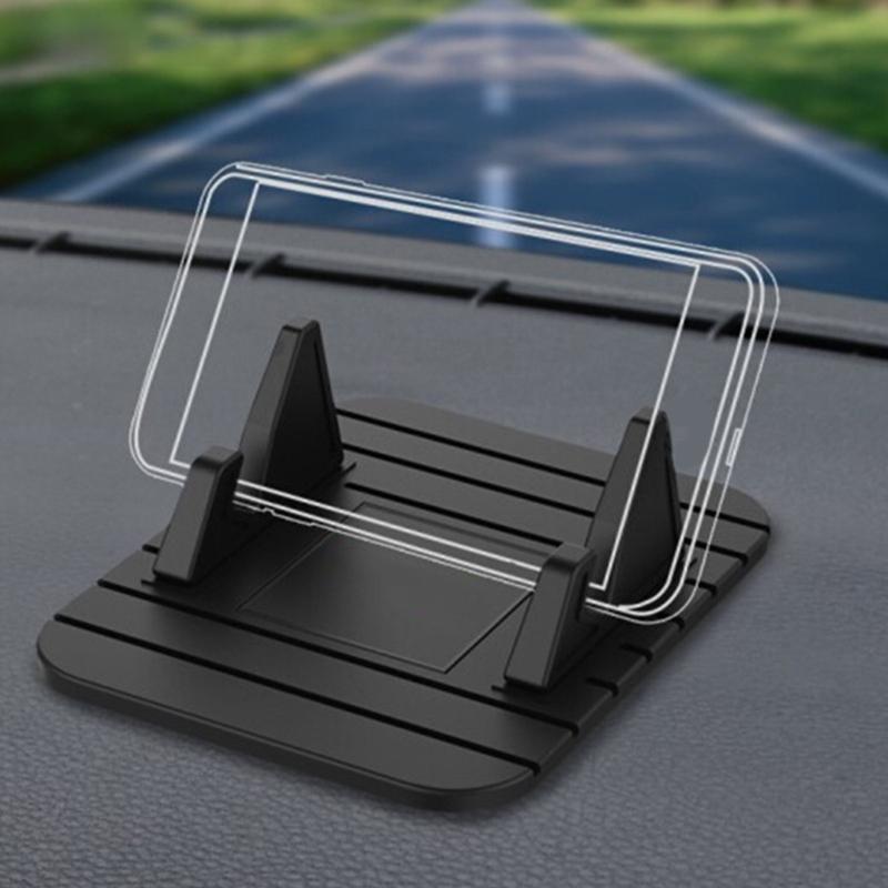 Silikonowy Stojak Wielokrotnego Użytku Uchwyt Samochodowy na Telefon Uchwyt na Deskę Rozdzielczą Pojazdu na Telefon Komórkowy Tablet Elastyczny Samochodowy Uchwyt na Telefon Przenośny