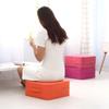 Riuuyyi Cushion Extra Thick Footstool Thick Stool Square High Rebound Floor Mat Hard Mat Handle