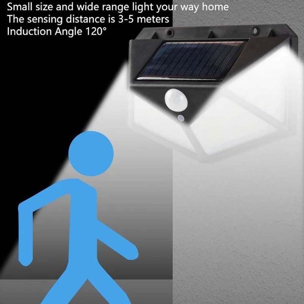 PIR Motion Sensor Solar Street Lights IP65 Waterproof Solar Lamp for Garden Patio