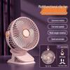 Portable Folding Desktop Fan with Long Battery Life - Clip, Stand, or Hang for Office Use