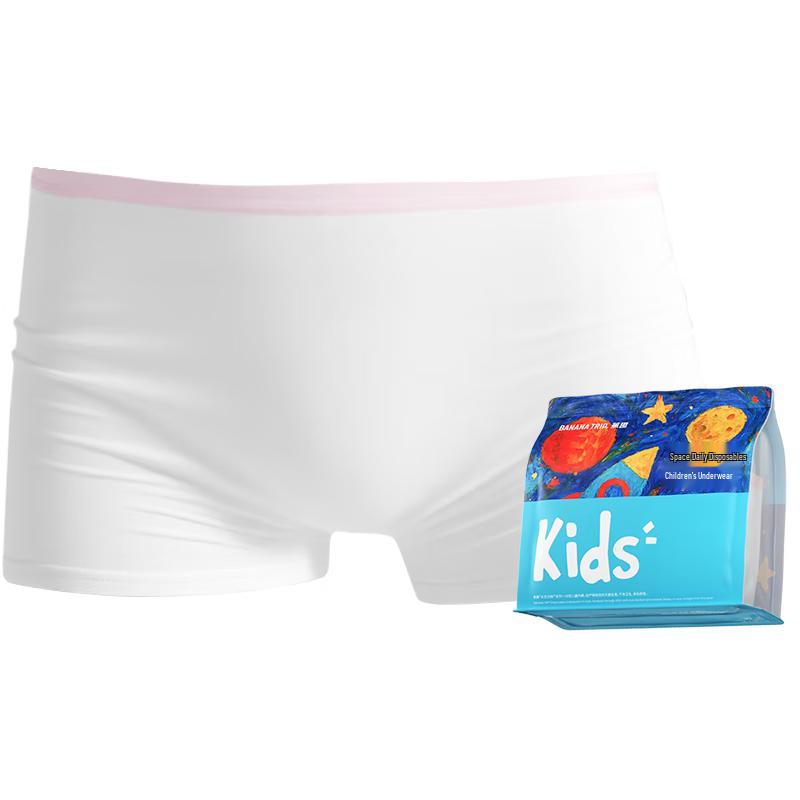 BANANA TRIP 7A Antibacterial Kids  Disposable Cotton Underwear XS (40-60 jin)