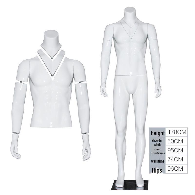 3D Try-On Ghost Mannequin - Full Body, Detachable Costume Photo Prop