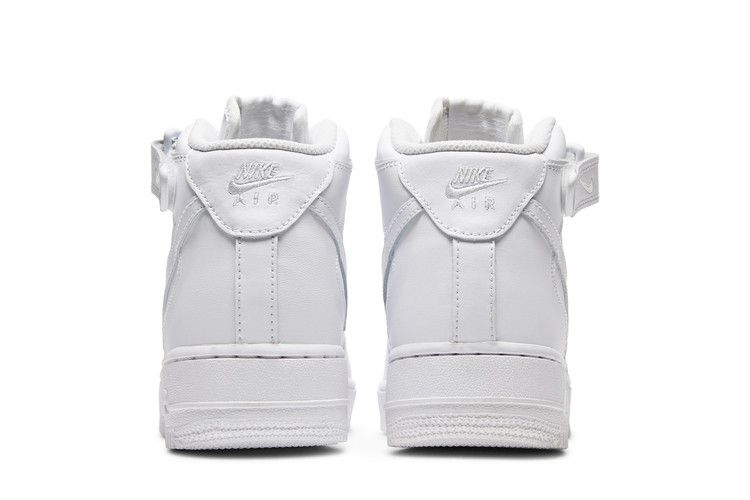 Női Sneakerek Nike Wmns Air Force 1 '07 Mid 'Triple White'