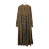 unused AMERI UNDRESSED Floral embroidery Long sleeve Embroidery Long dress Women Used