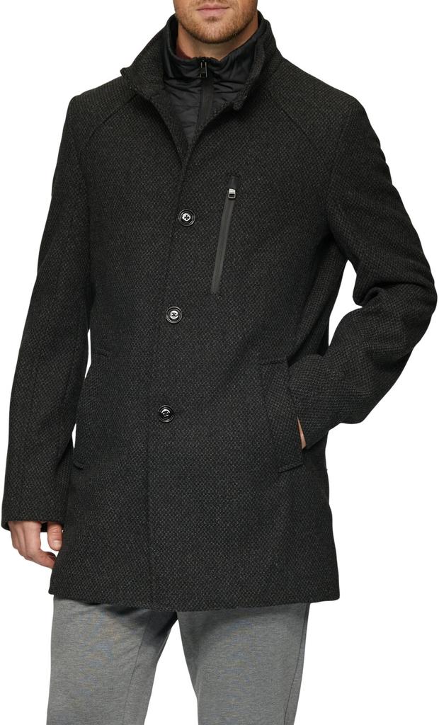 s.Oliver Coat Made of Wool Mix with Soft Lining and Removable Insert