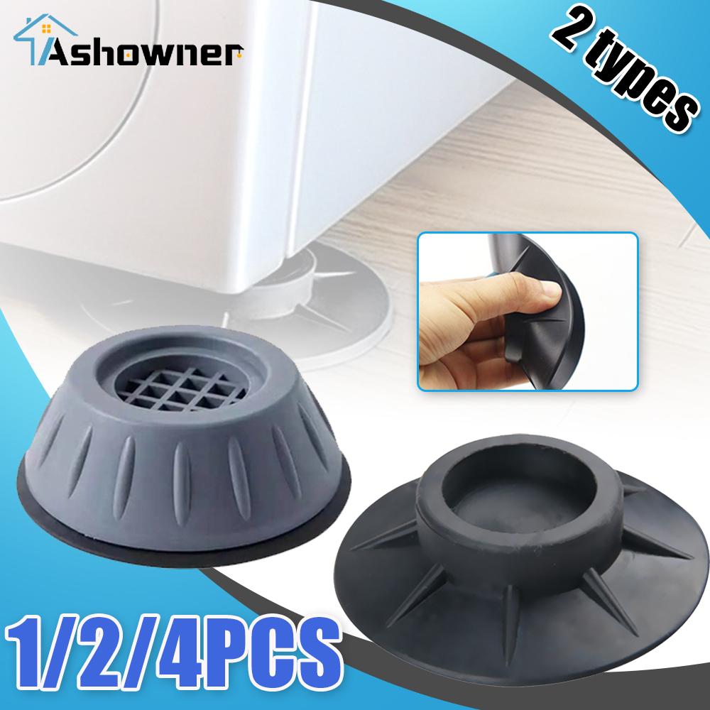 

1/2/4pcs Furniture Gasket Washing Machine Non-slip Mat Furniture Legs Anti Slip Pad For Bathroom Anti Vibration Pads Sliders 1 pcs(grey)