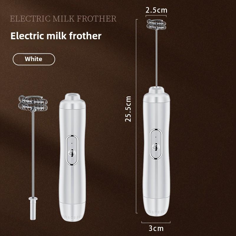 

Портативний акумуляторний спінювач молока та збивач для яєць з USB-портом