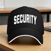 Sommer Security Logo Baseballkappe Outdoor Sport Figurbetont Retro Custom DIY Sonne Hip Hop Hüte FeUnisex Unisex Verstellbar Baseballkappen