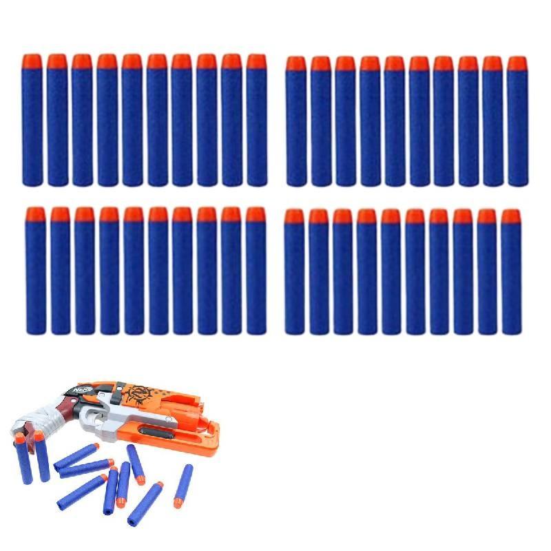 High Quality 7.2cm Eva Foam Bullet Accessories For Soft Dart Guns In Multiple Colors