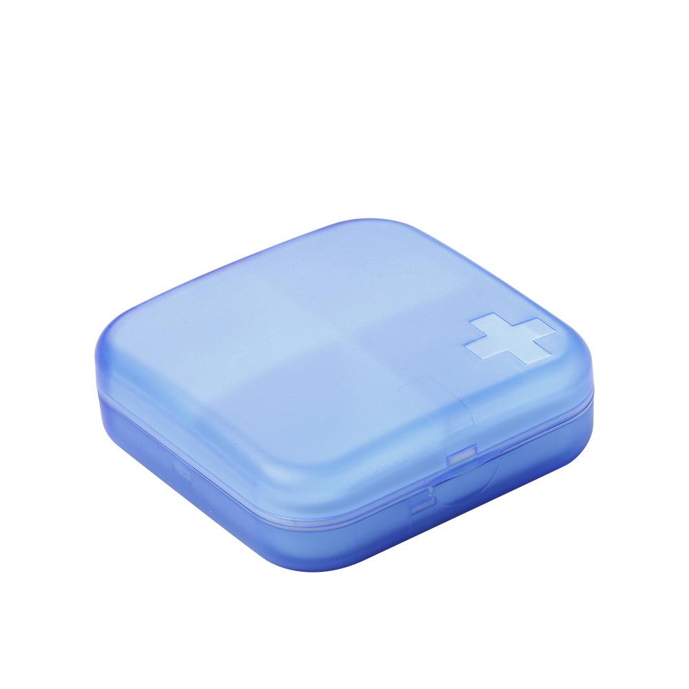 Fashionable Portable Medicine Box - 4 or 6 Grid Mini Outdoor Pill Organizer