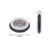 1 Piece Low Noisy Bearing Wheel O Ring Mute Elasticity Rubber Coated 625Z 695Z Roller Wheel Pulley Blackboard Fishing Tool