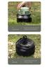 Koman BKSW-1 Portable Stainless Steel Camping Kettle and Tea Infuser for Outdoor Cooking and Boiling Water