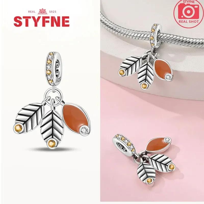 Coppermoe Paw Coffee Cup Beads Pendant Fit Charmscopper Original Bracelet For Women Fine Jewelry Diy Gifts