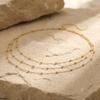 Boho Multilayer Small Round Beads Waist Chain For Women Men Simple Dainty Gold Color Link Chain Belly Chain Summer Body Jewelry