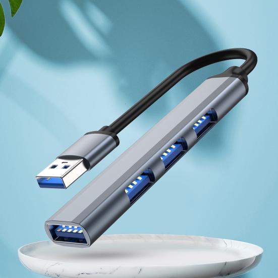 Premium USB Expander 4 Ports Ultradünn Plug Play