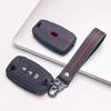 Silicone Flip Key Fob Cover with keychain Compatible with Kia Forte Rio, Fits Hyundai Rio Sportage Sorento Elantra Tucson Forte Soul Optima Sonata