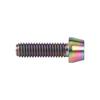   Alloy   Tapered   Screw With Washer For Mountain Bike(colorfulCelsiusM6x16)