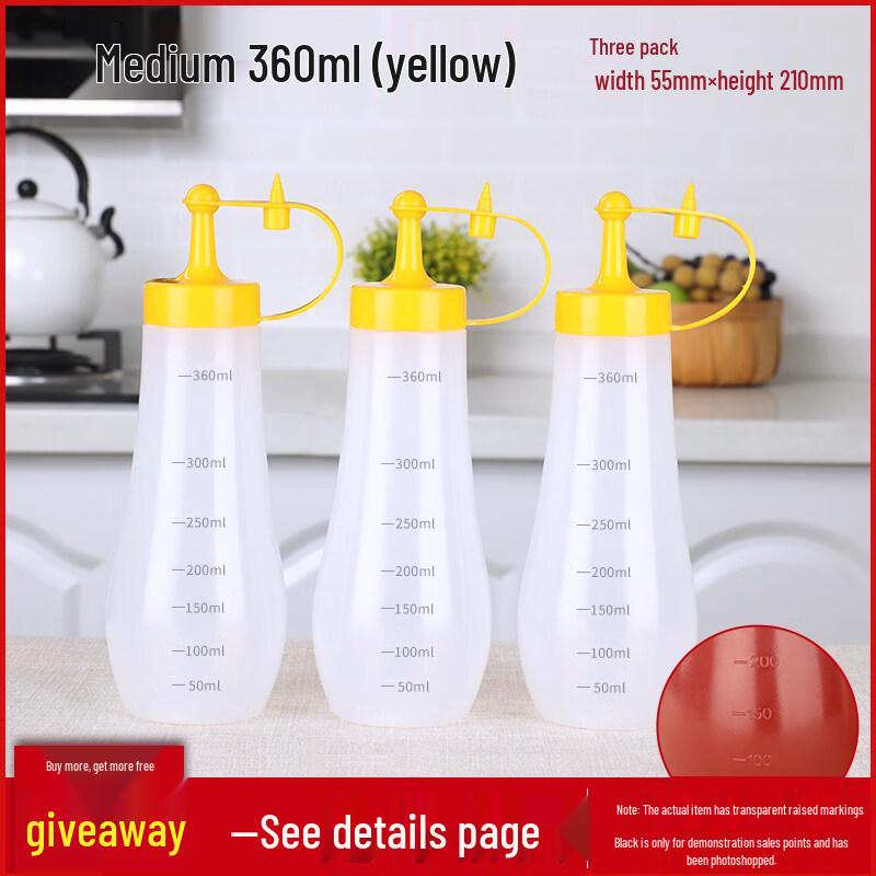 Commercial Ketchup and Salad Dressing Bottle