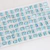 1 Pair 3D Rhinestone Nail Art Charm Light Sea Blue Geometric Faux Crystal Nail Design Jewelry DIY Crafts Nail Decoration