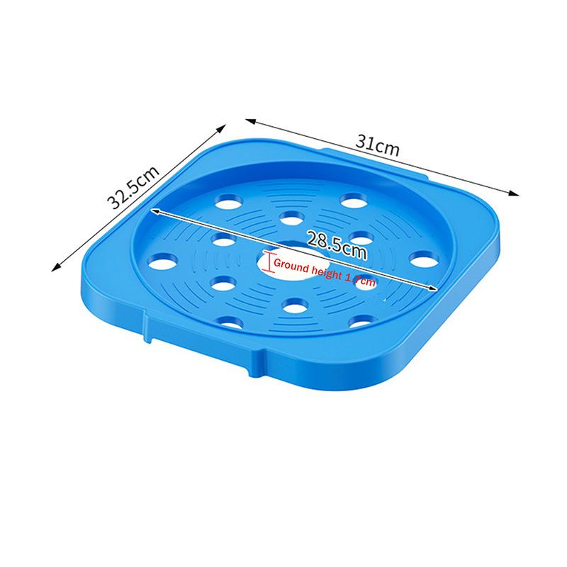 

Propane Tank Stand Gas Cylinder Base With Wheels Movable Holder Storage Plant Tray 360 Degrees Stable Outdoor Bracket No Wheel синій